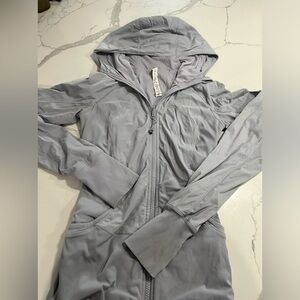 Lulu Lemon fitted  hooded jacket excellent condition!